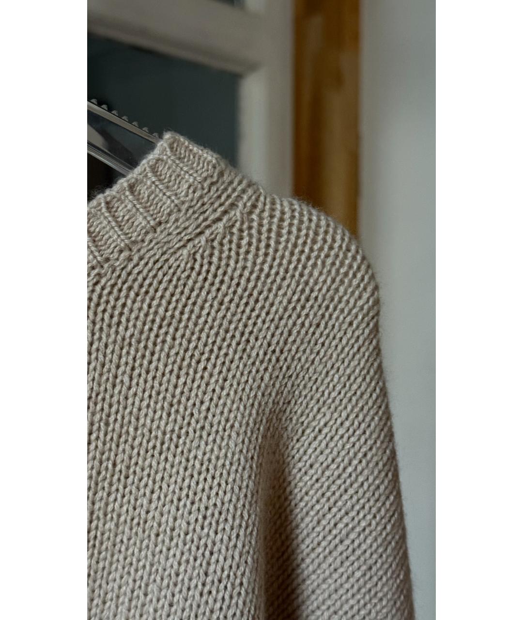 MIU MIU Бежевый кардиган, фото 4