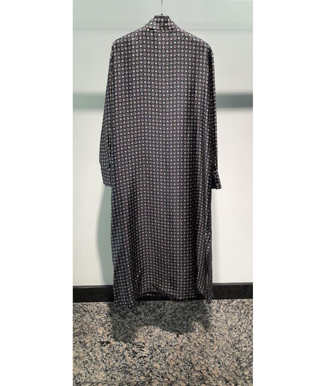 MAX MARA STUDIO Серое повседневное платье, фото 3