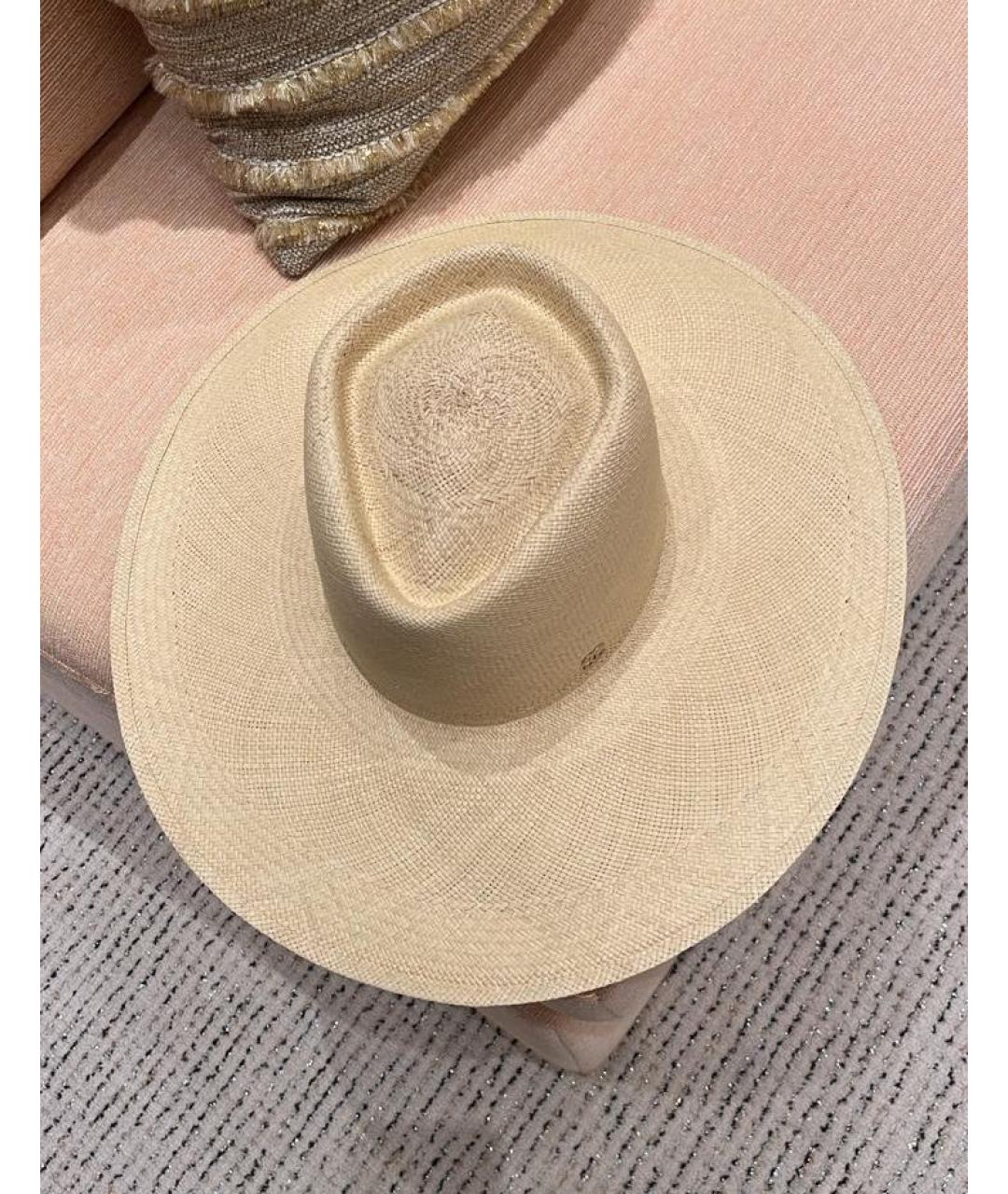 CHANEL Бежевая шляпа, фото 2