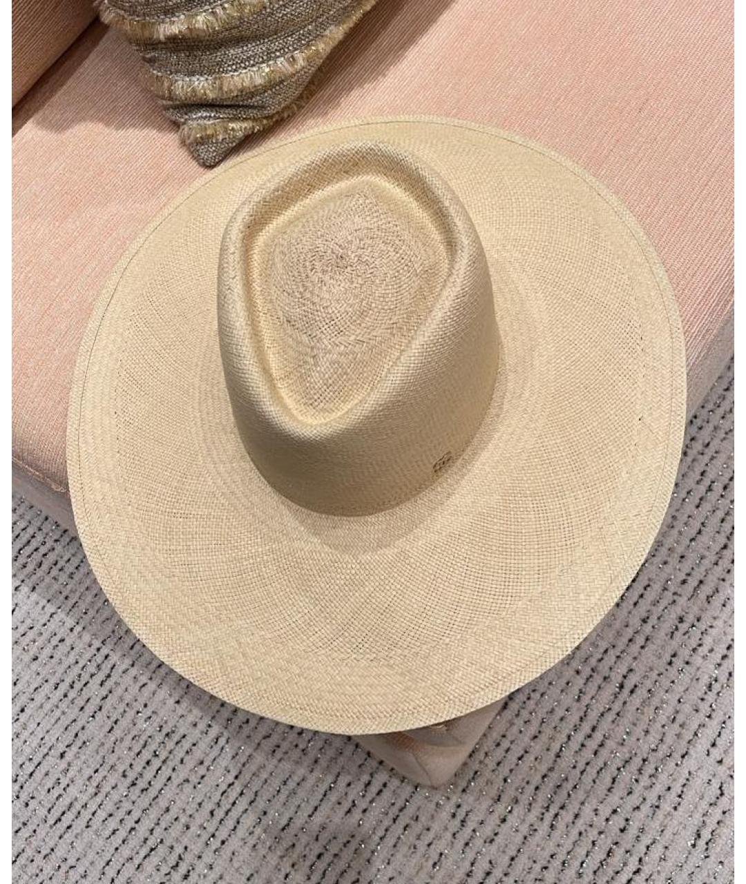 CHANEL Бежевая шляпа, фото 1