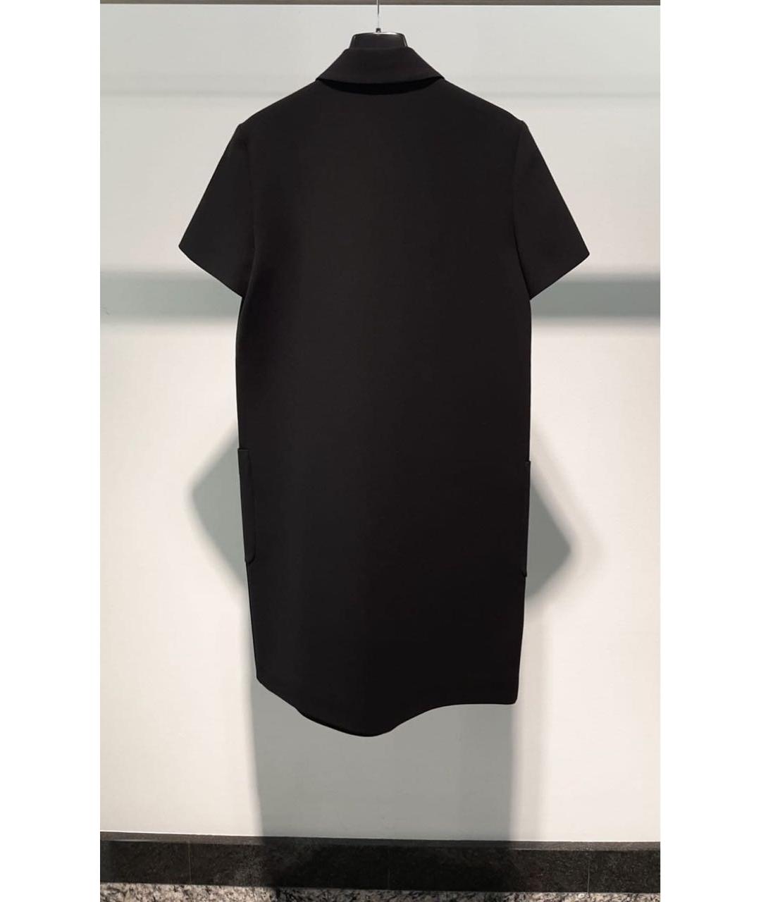 MAX MARA STUDIO Черное повседневное платье, фото 2