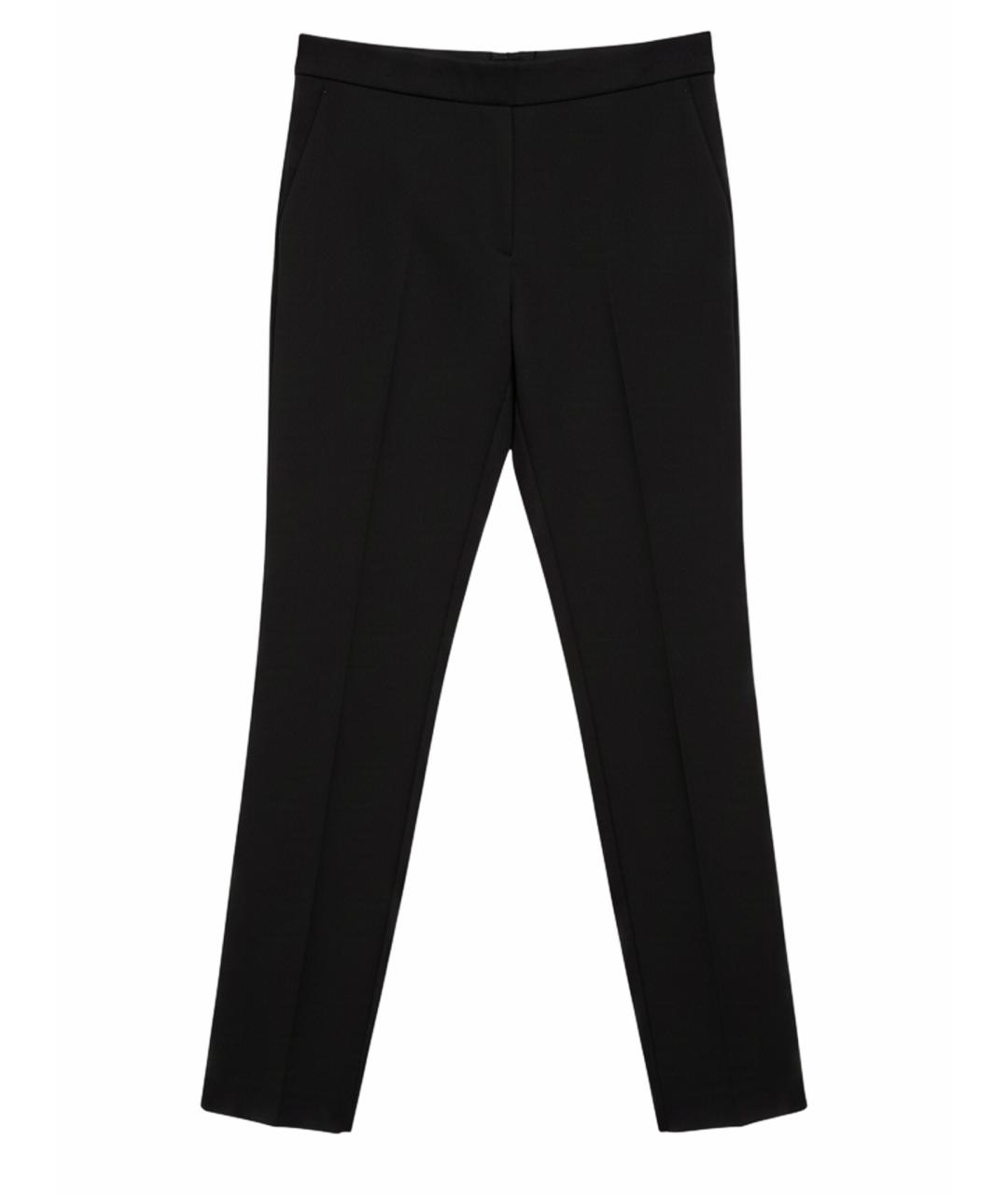 MAX MARA STUDIO Черные прямые брюки, фото 1