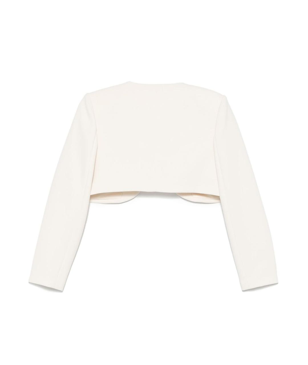 SELF-PORTRAIT Белый полиэстеровый жакет/пиджак, фото 2