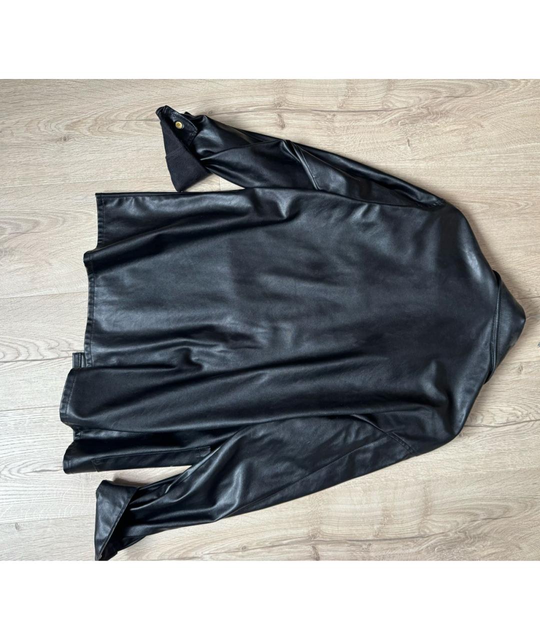 PINKO Черный полиэстеровый жакет/пиджак, фото 2