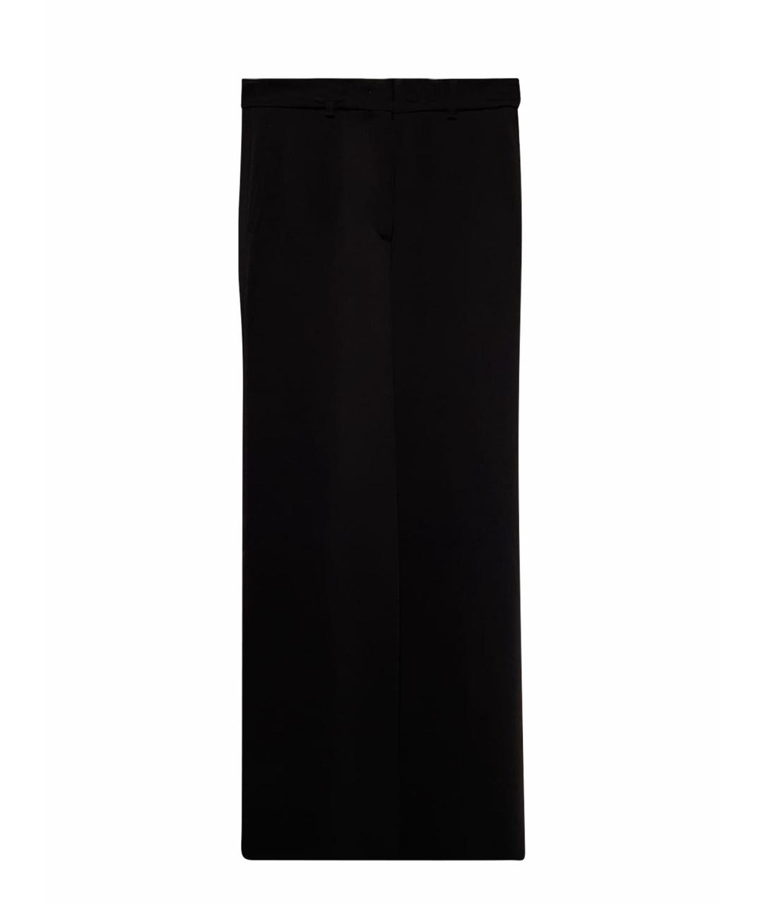 MAX MARA STUDIO Черные брюки широкие, фото 1