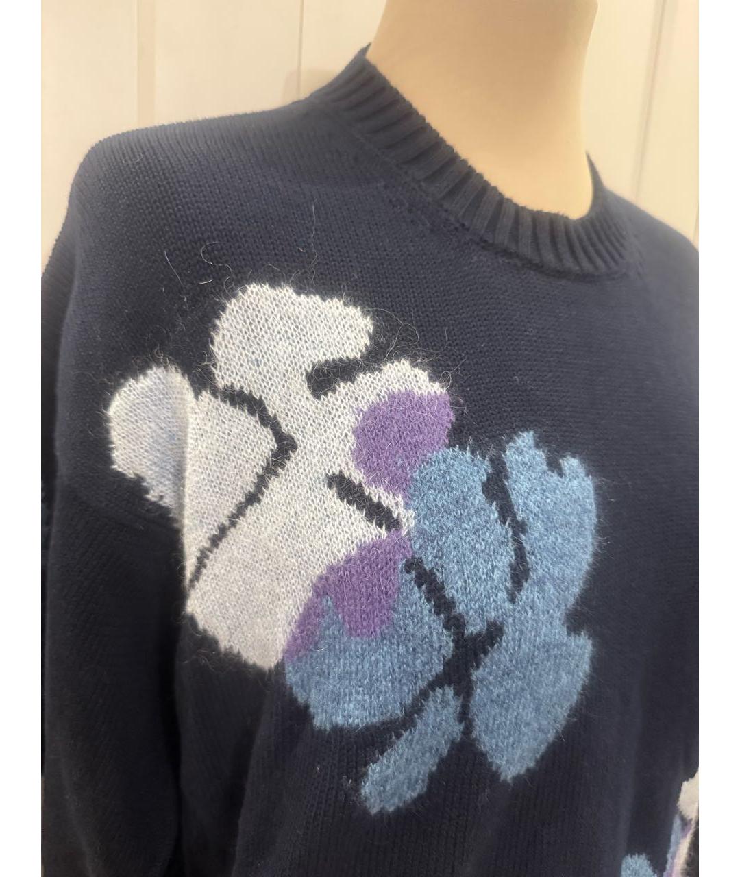 PAUL SMITH Темно-синий хлопковый джемпер / свитер, фото 6