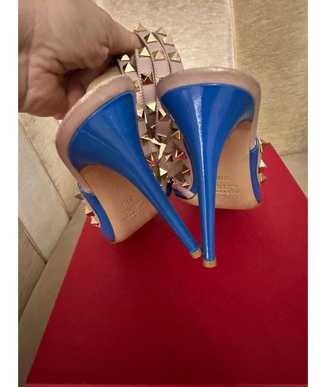 VALENTINO Мульти кожаные туфли, фото 4