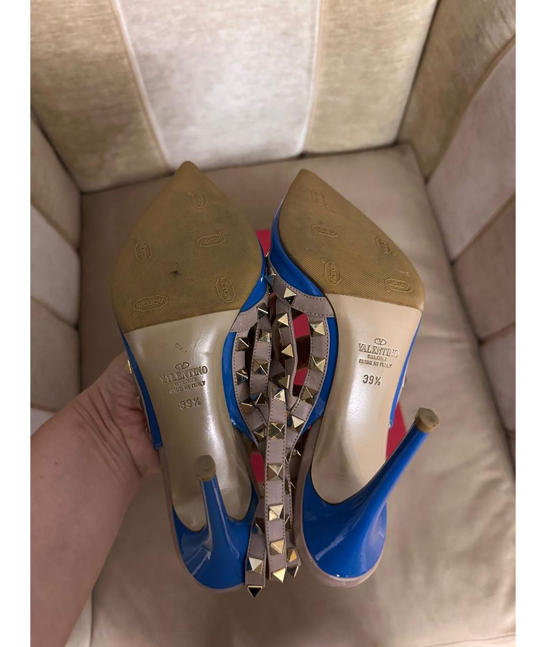 VALENTINO Мульти кожаные туфли, фото 5