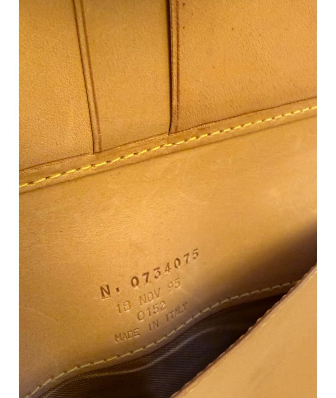 ETRO Бордовый кожаный кошелек, фото 3