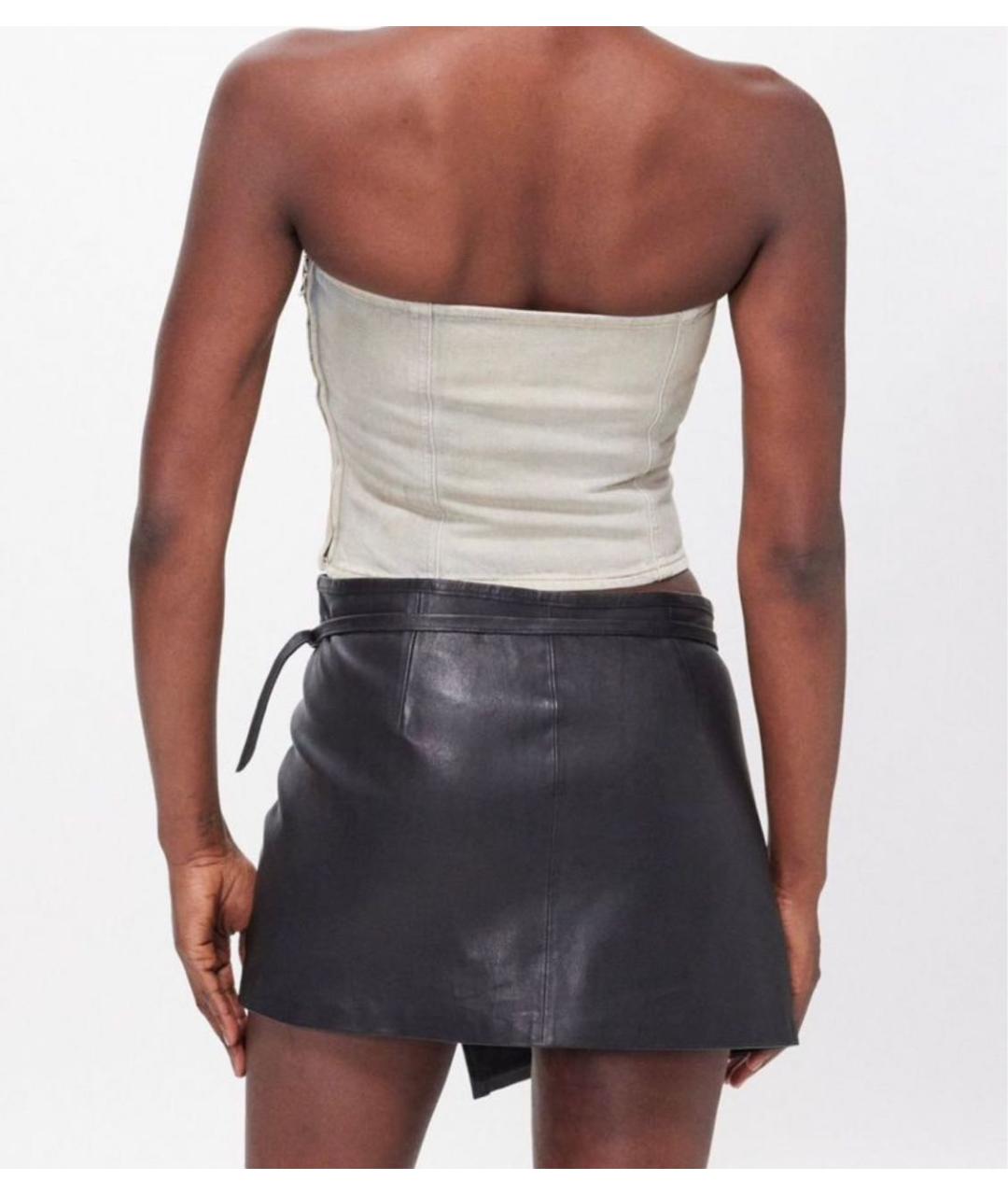 DIESEL Бежевый деним корсет, фото 3