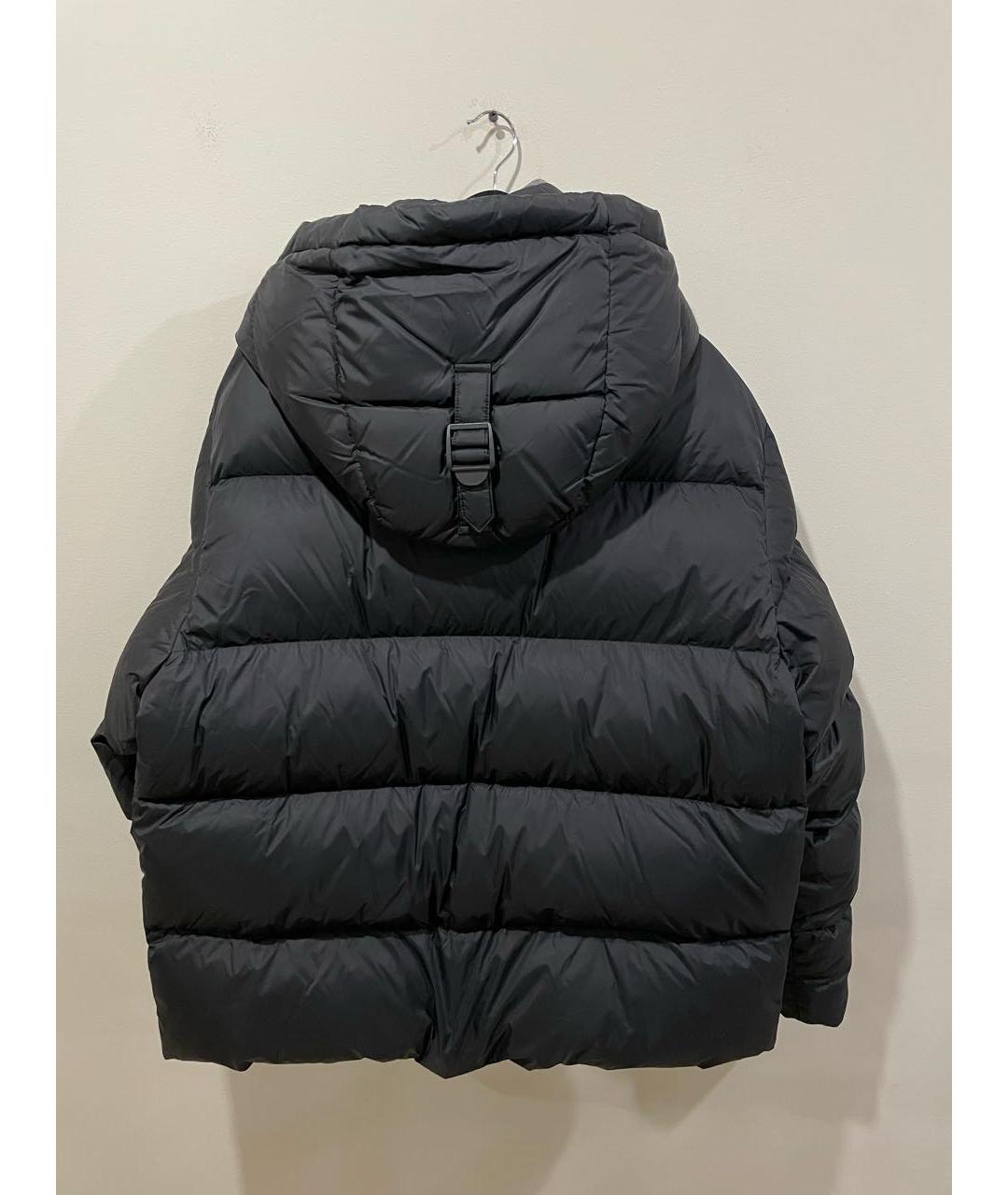 BURBERRY Черный полиэстеровый пуховик, фото 2