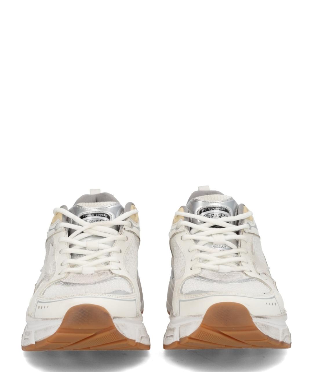 GOLDEN GOOSE DELUXE BRAND Белые синтетические кроссовки, фото 2