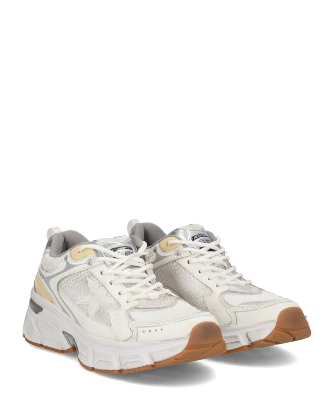 GOLDEN GOOSE DELUXE BRAND Белые синтетические кроссовки, фото 6