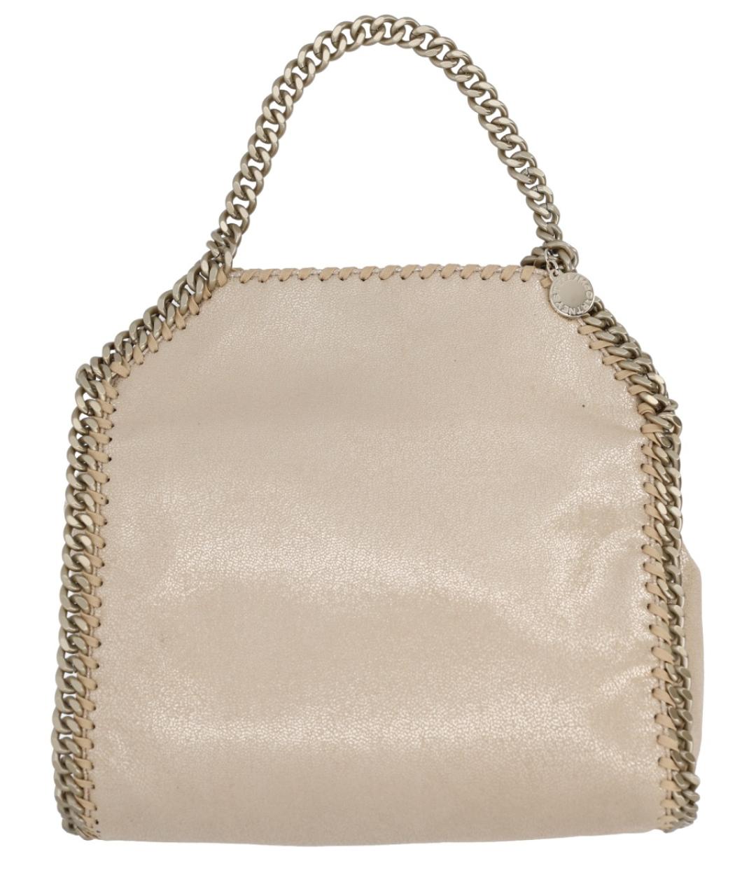 STELLA MCCARTNEY Золотая синтетическая сумка через плечо, фото 1