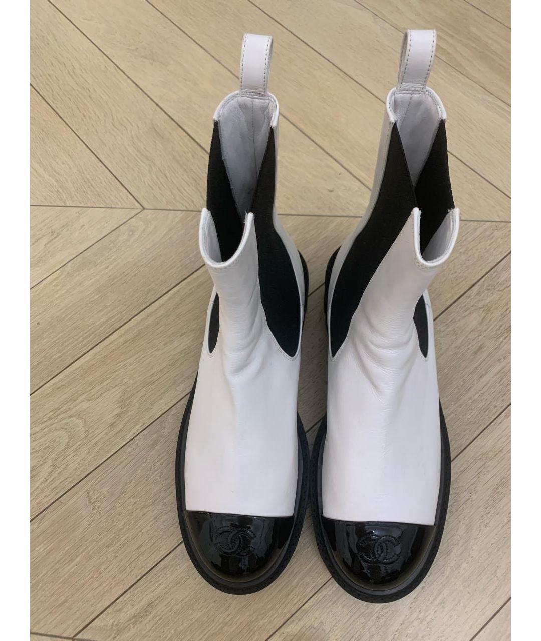 CHANEL Мульти кожаные полусапоги, фото 4