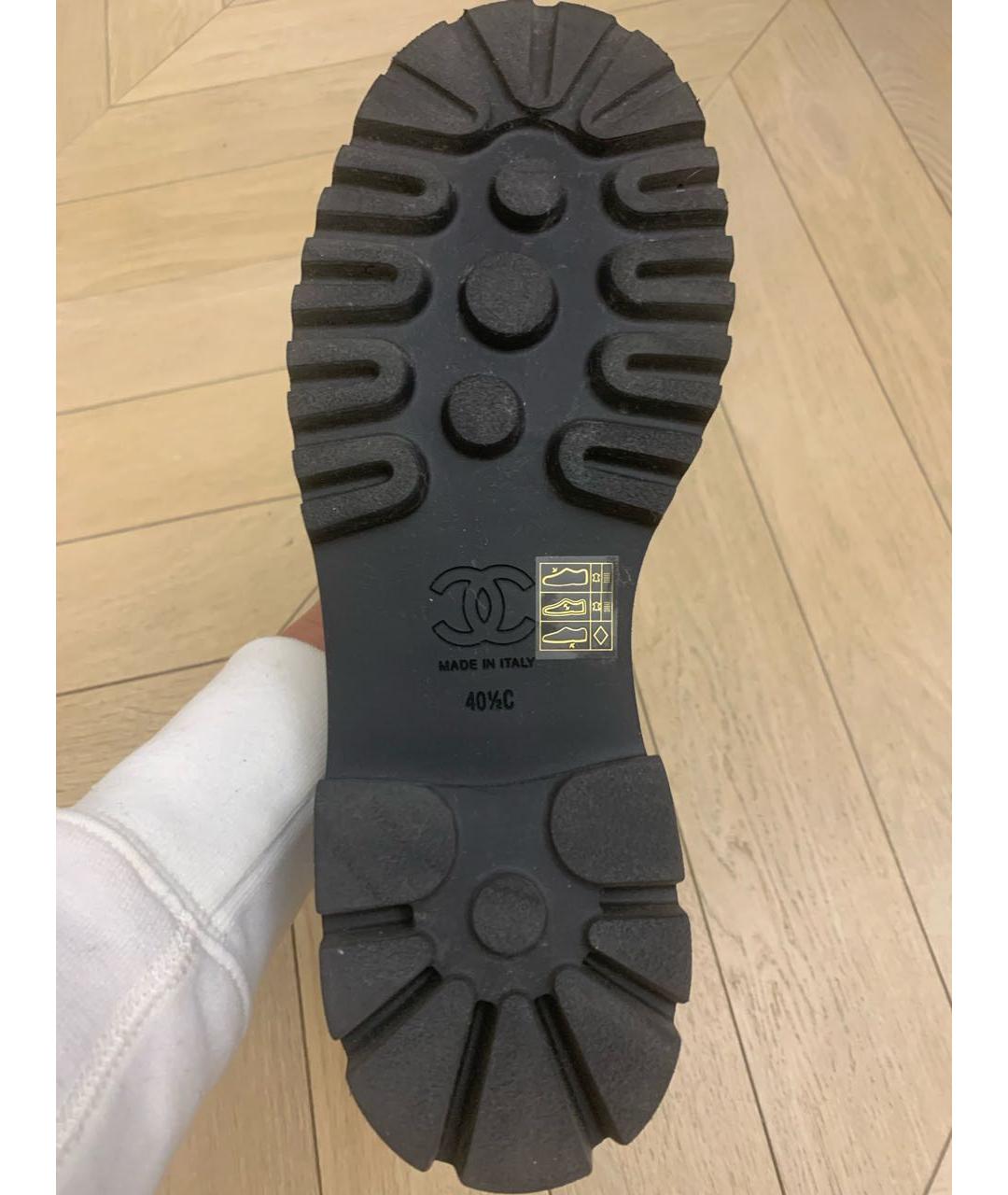 CHANEL Мульти кожаные полусапоги, фото 5