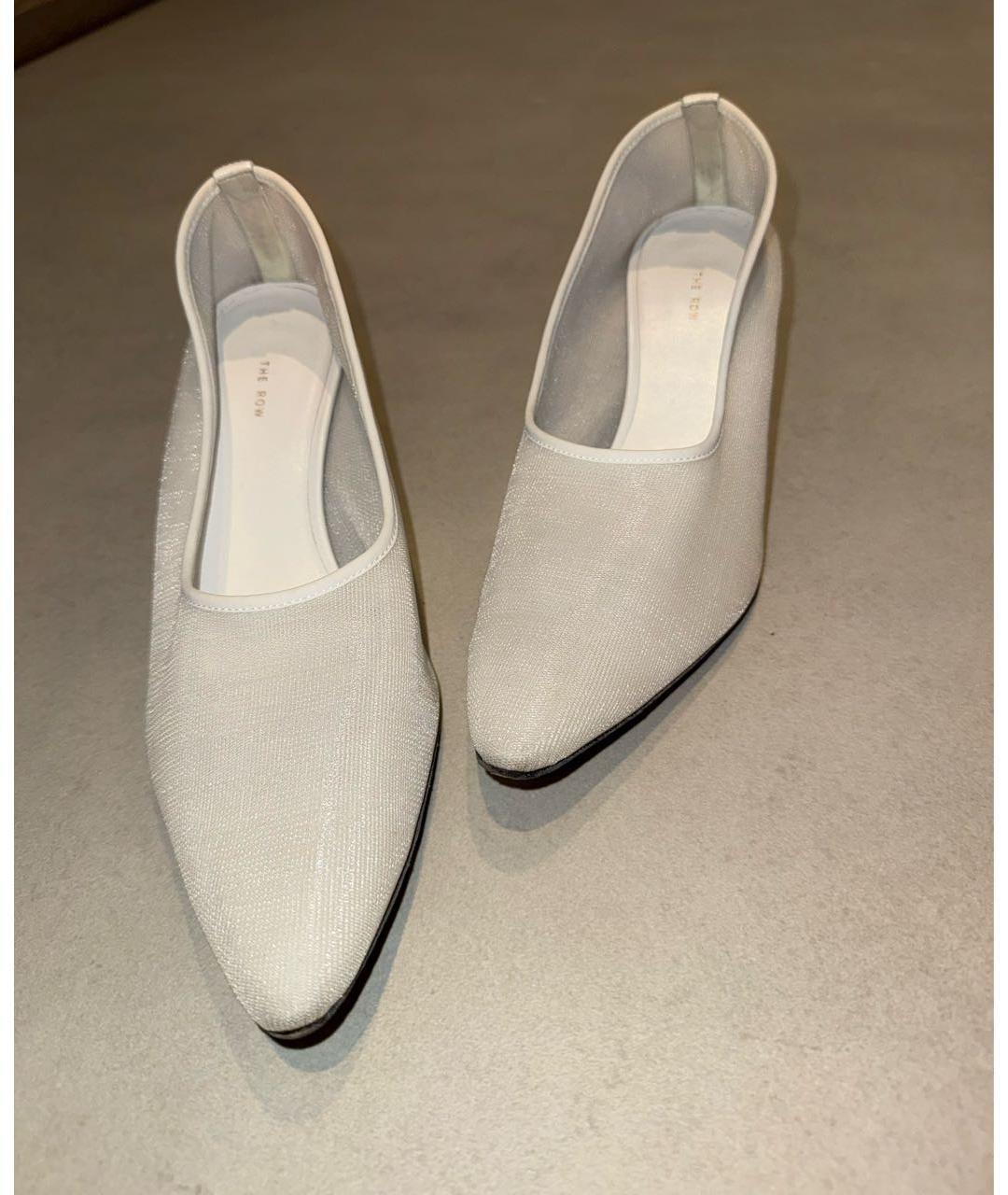 THE ROW Белые туфли, фото 8