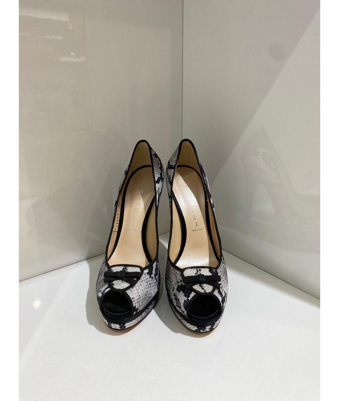 CASADEI Мульти кожаные туфли, фото 2