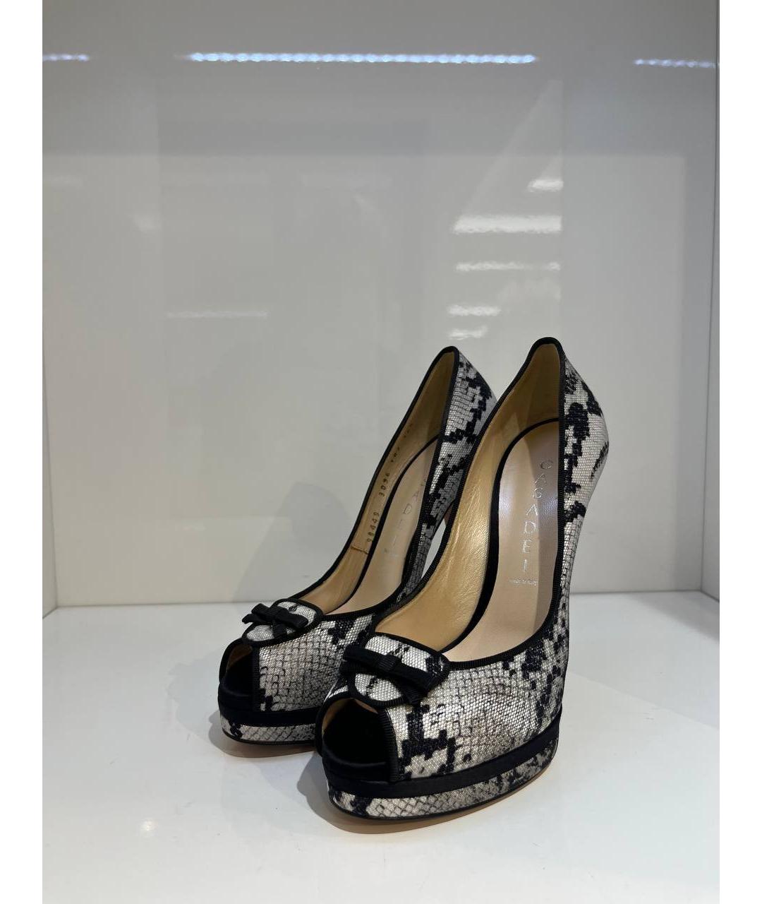 CASADEI Мульти кожаные туфли, фото 5