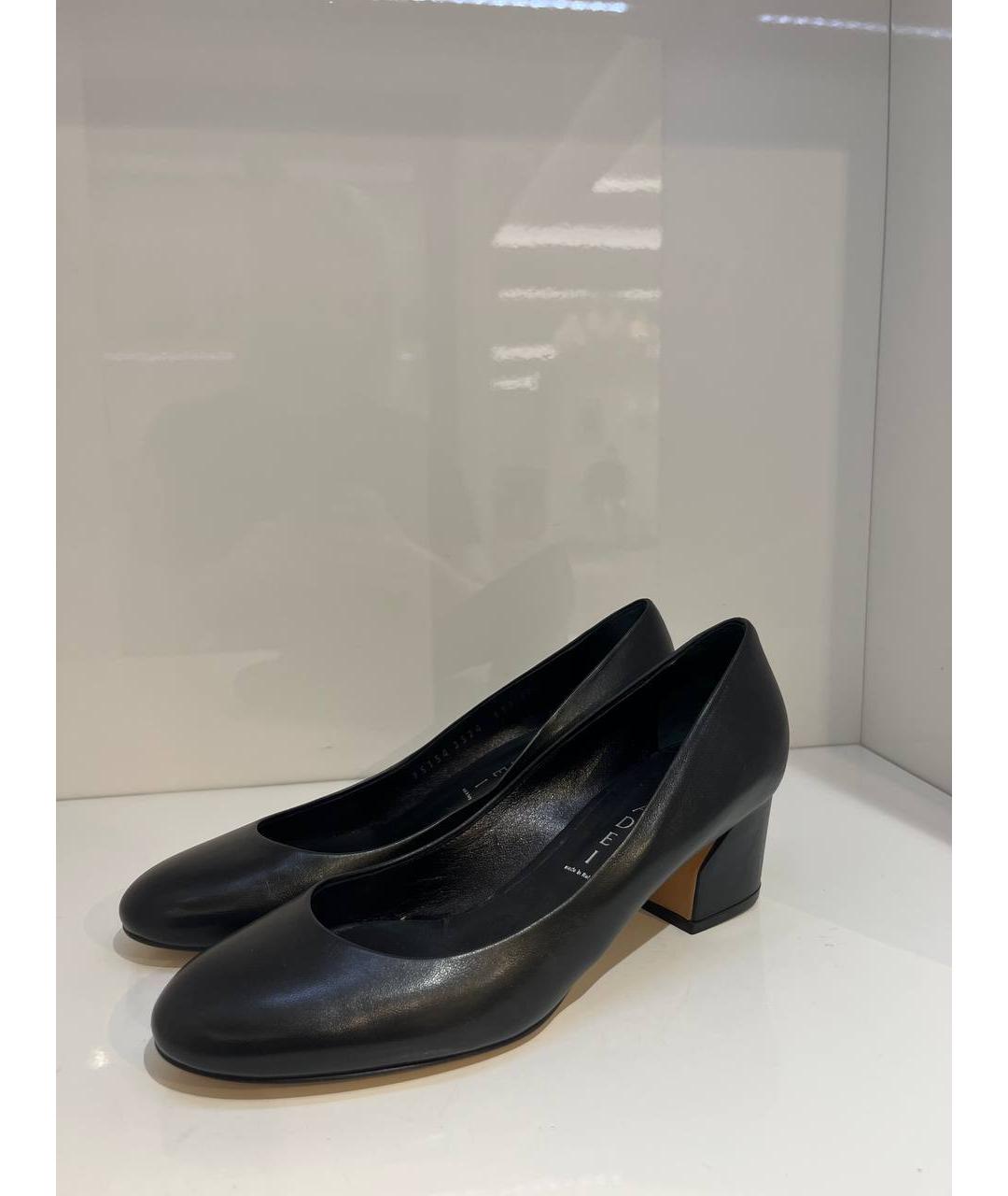 CASADEI Черные кожаные туфли, фото 2