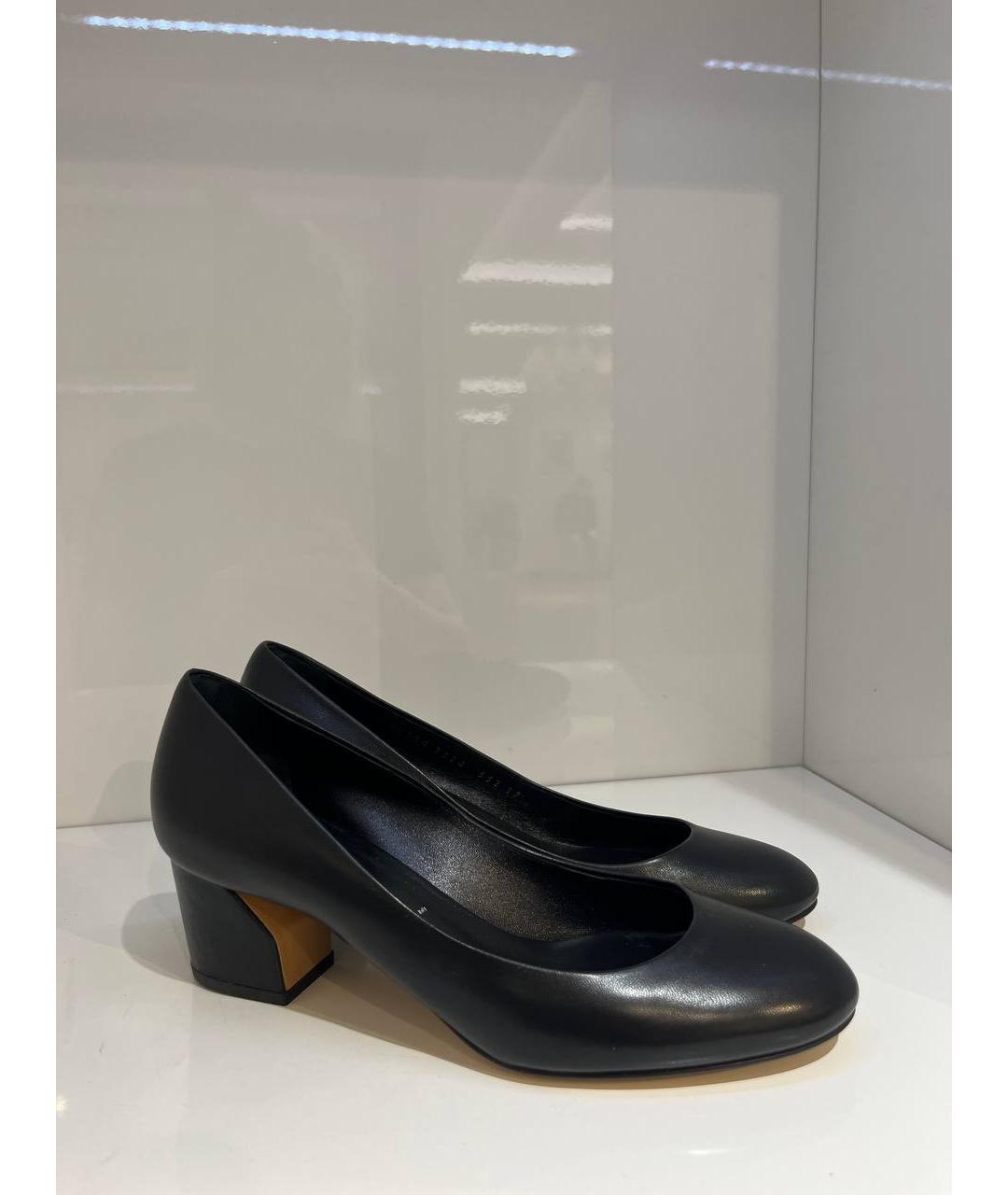 CASADEI Черные кожаные туфли, фото 4