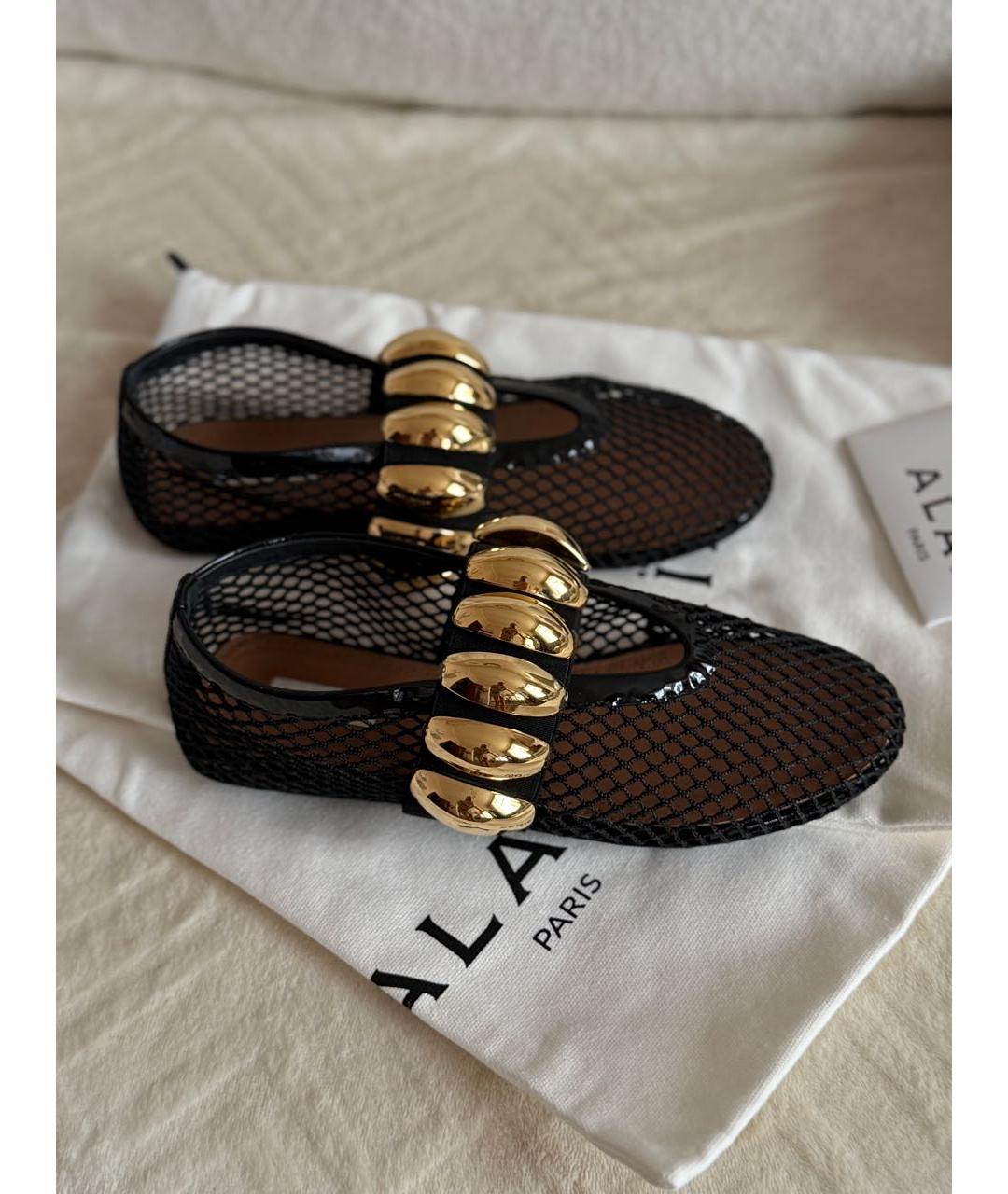 ALAIA Черные балетки, фото 4