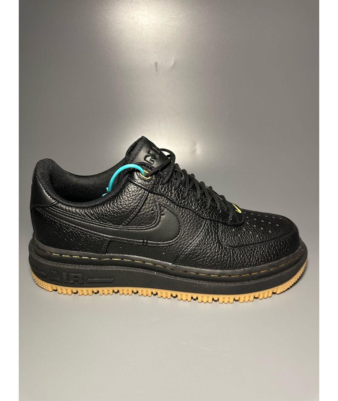 NIKE Черные кожаные низкие ботинки, фото 9