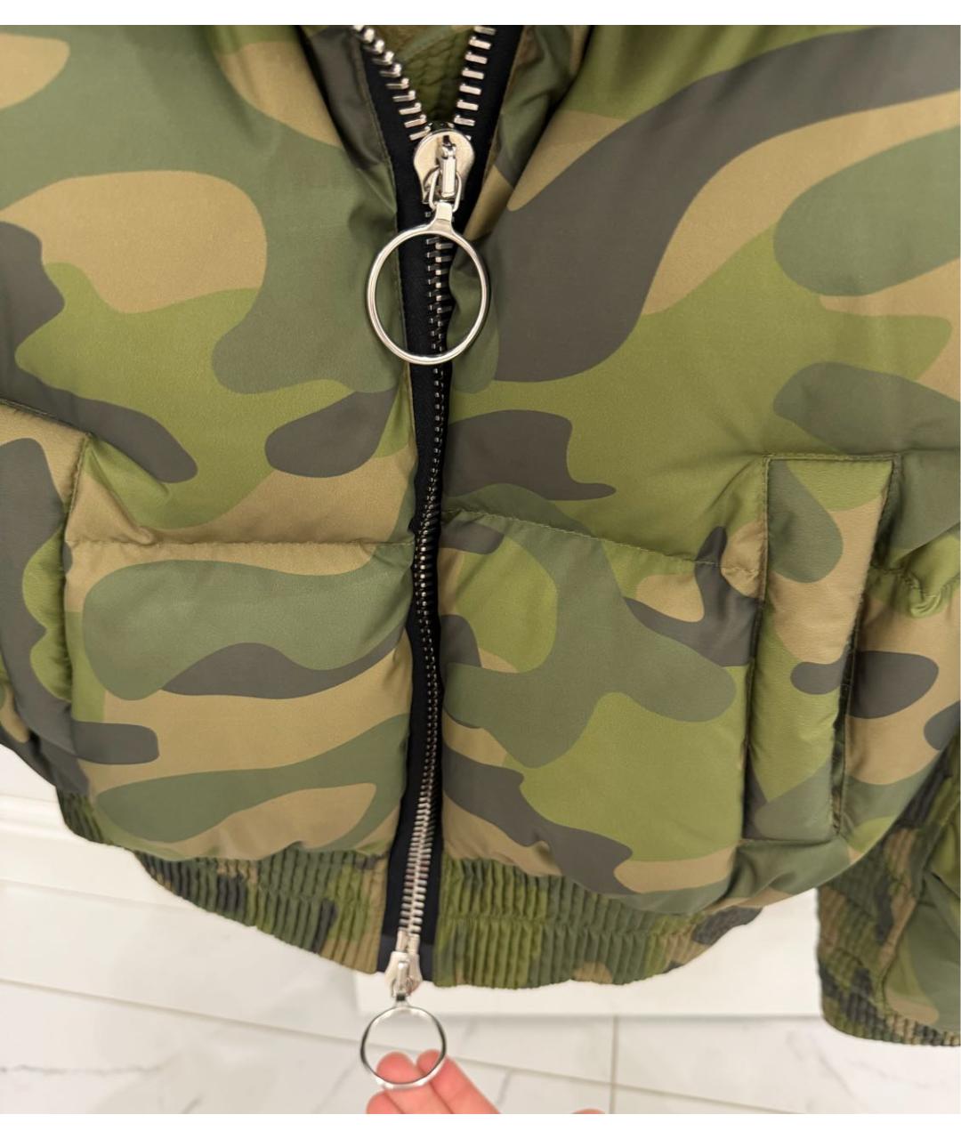 IENKI IENKI Хаки хлопковый пуховик, фото 4