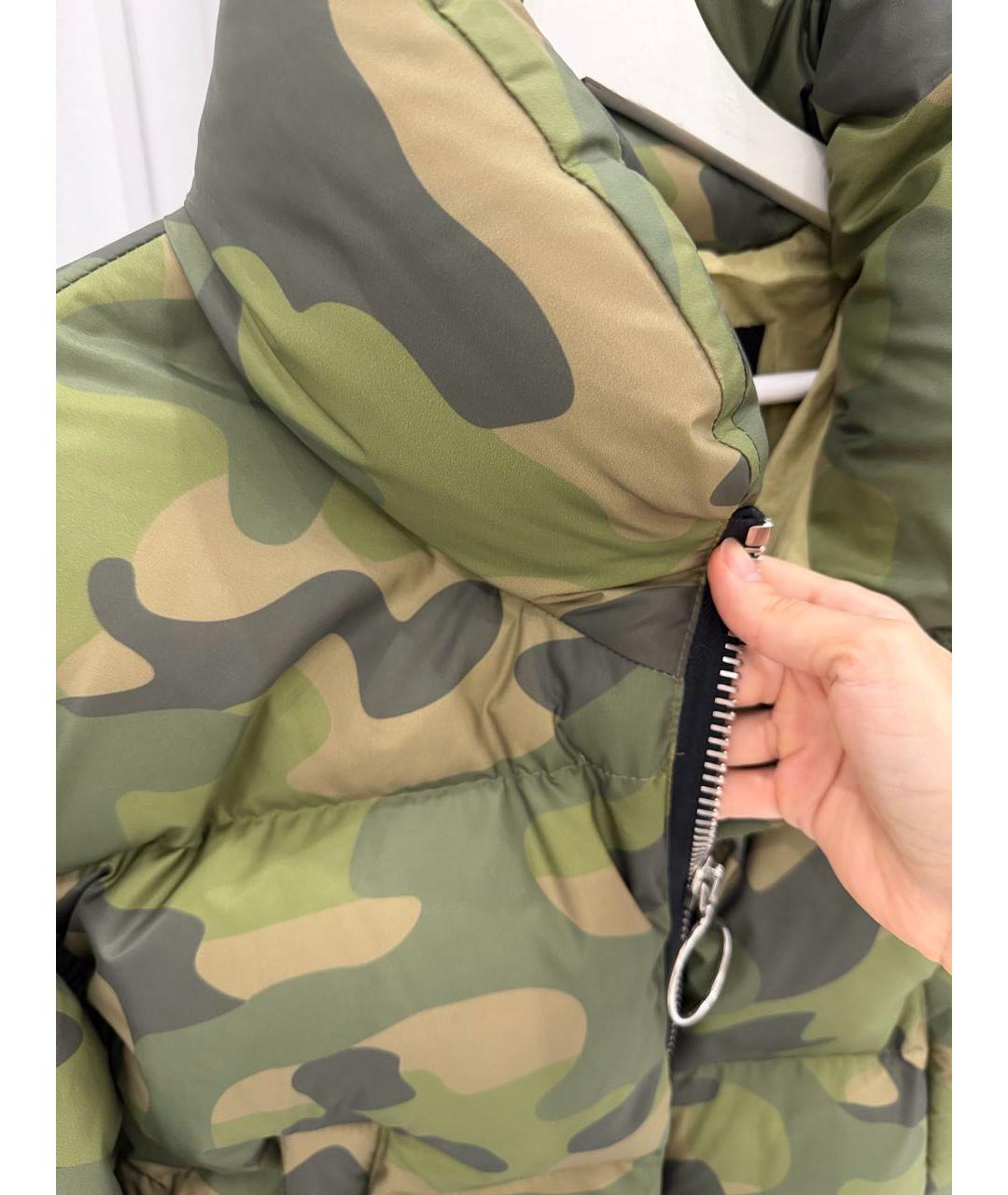 IENKI IENKI Хаки хлопковый пуховик, фото 5