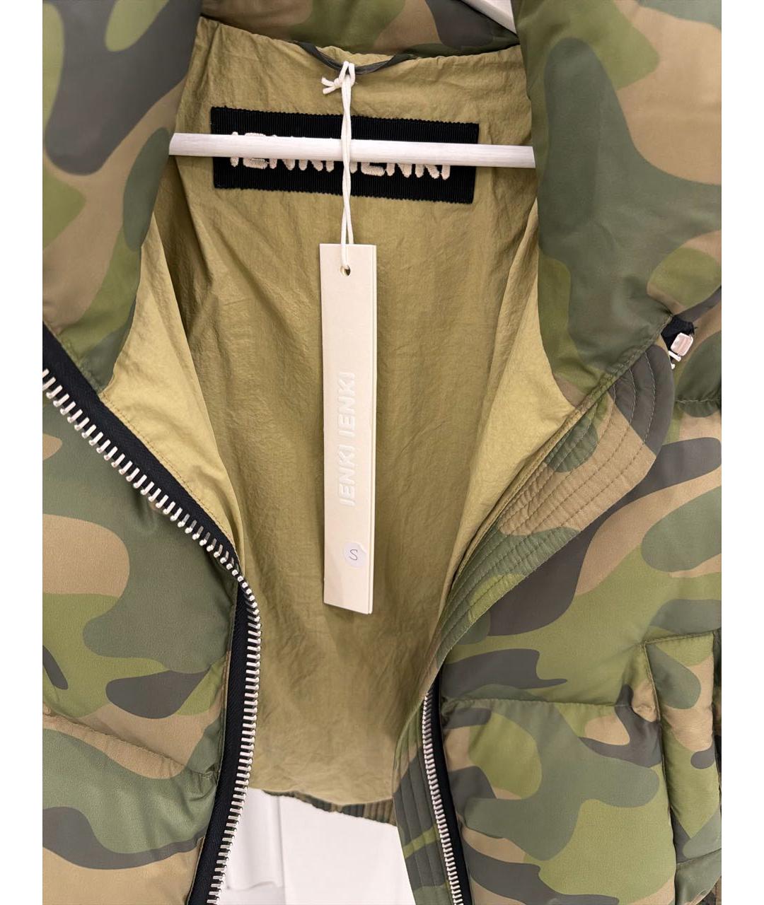 IENKI IENKI Хаки хлопковый пуховик, фото 3