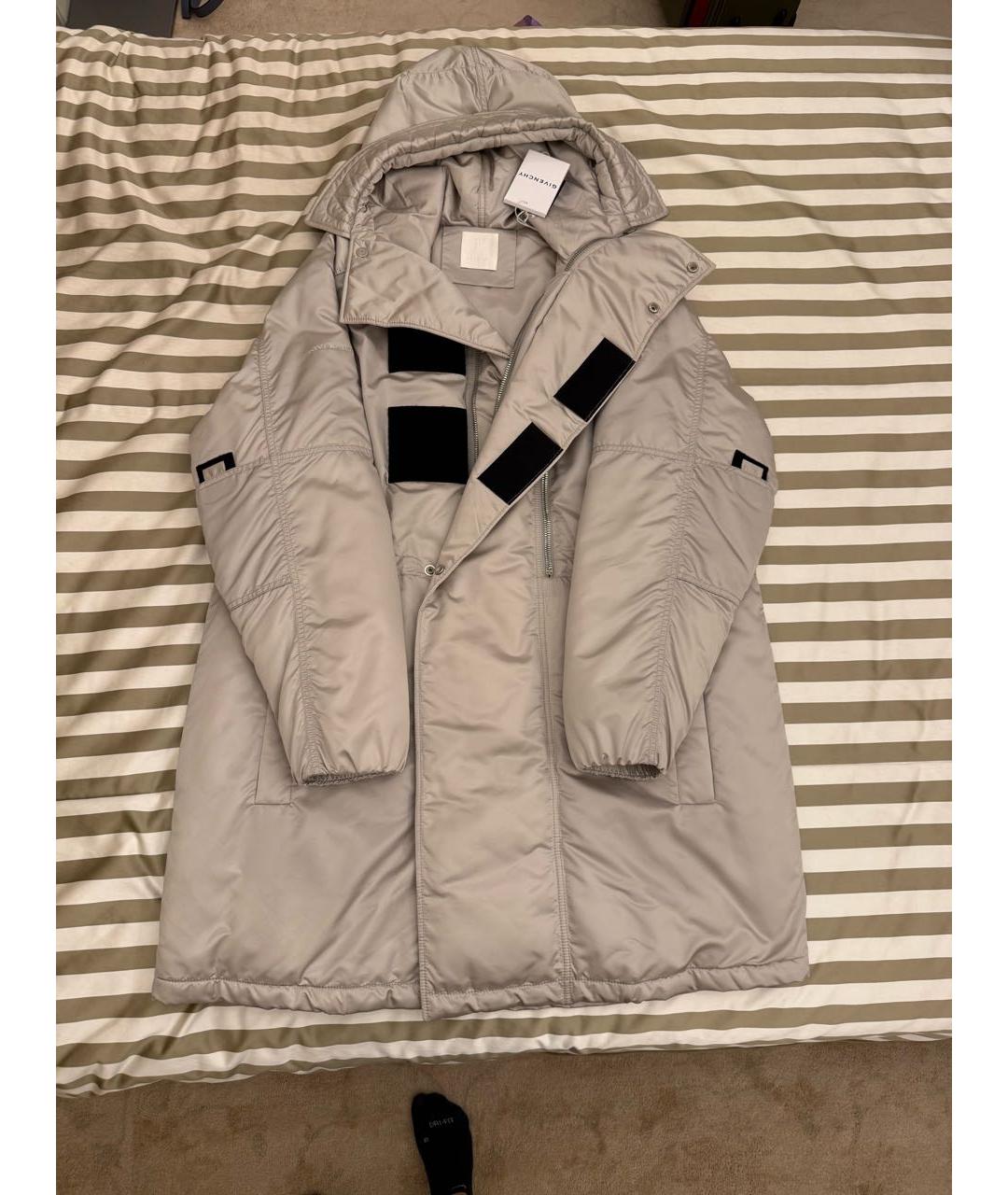 GIVENCHY Серая полиамидовая парка, фото 5