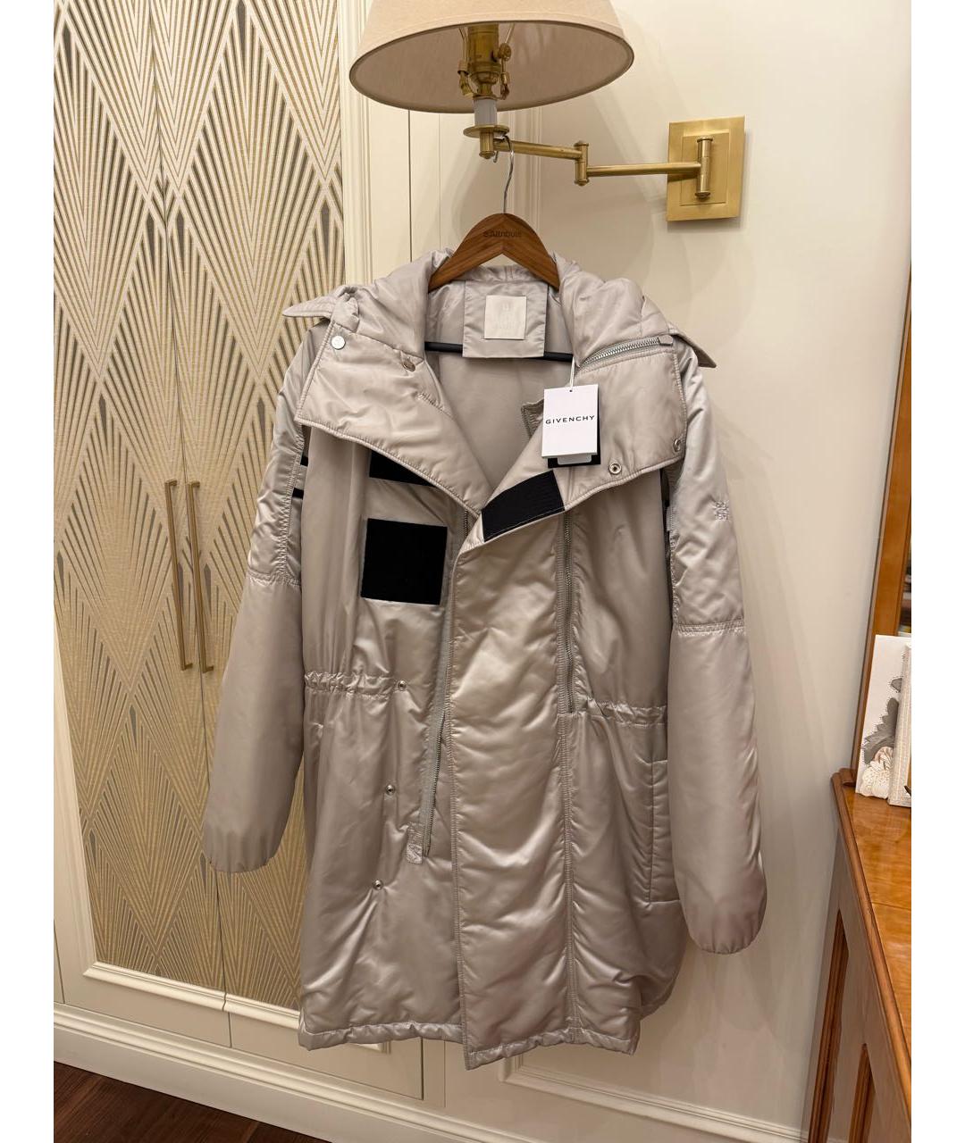 GIVENCHY Серая полиамидовая парка, фото 9