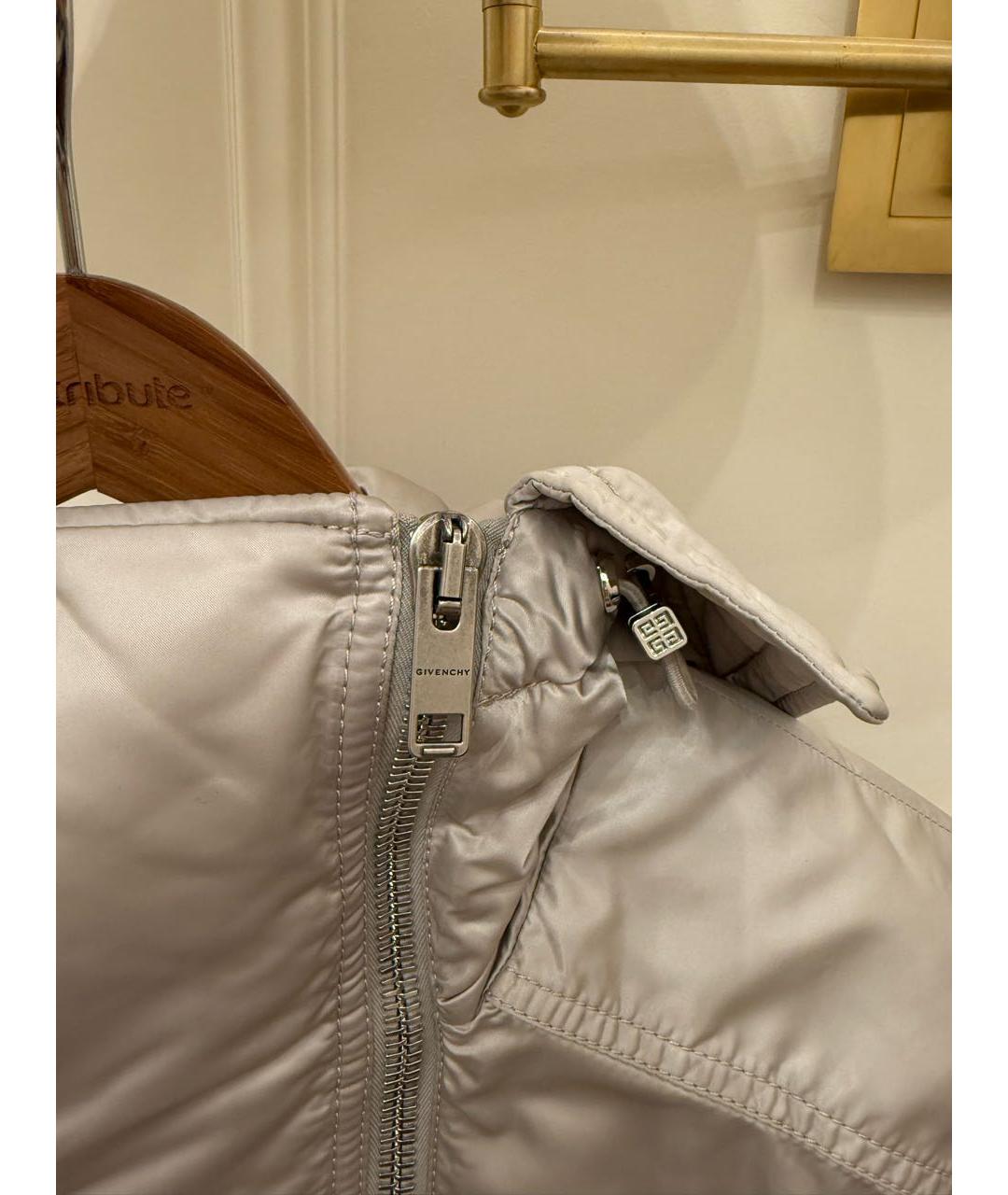 GIVENCHY Серая полиамидовая парка, фото 4