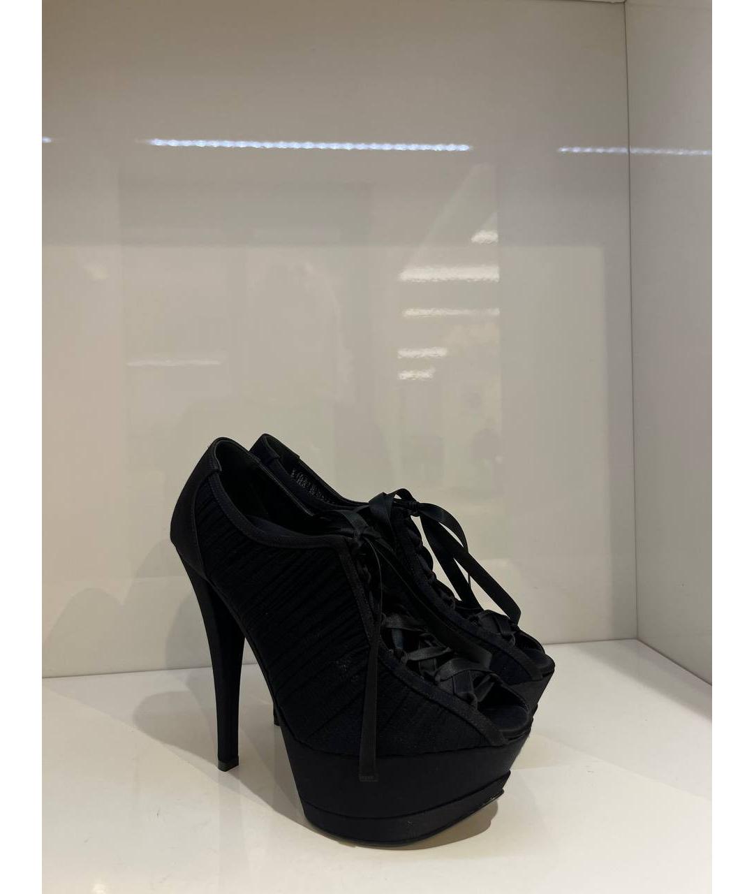 CASADEI Черные замшевые ботильоны, фото 3