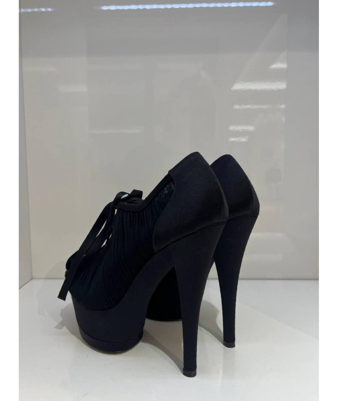 CASADEI Черные замшевые ботильоны, фото 2