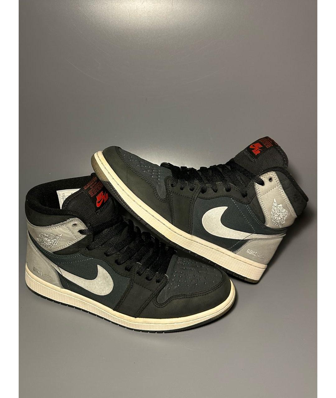 JORDAN Мульти нубуковые высокие кроссовки / кеды, фото 6