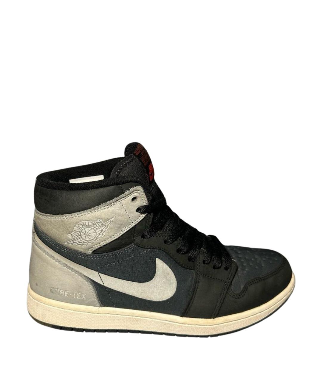JORDAN Мульти нубуковые высокие кроссовки / кеды, фото 1