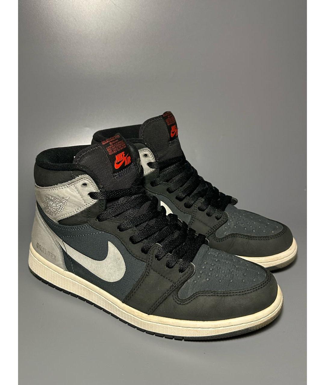 JORDAN Мульти нубуковые высокие кроссовки / кеды, фото 5