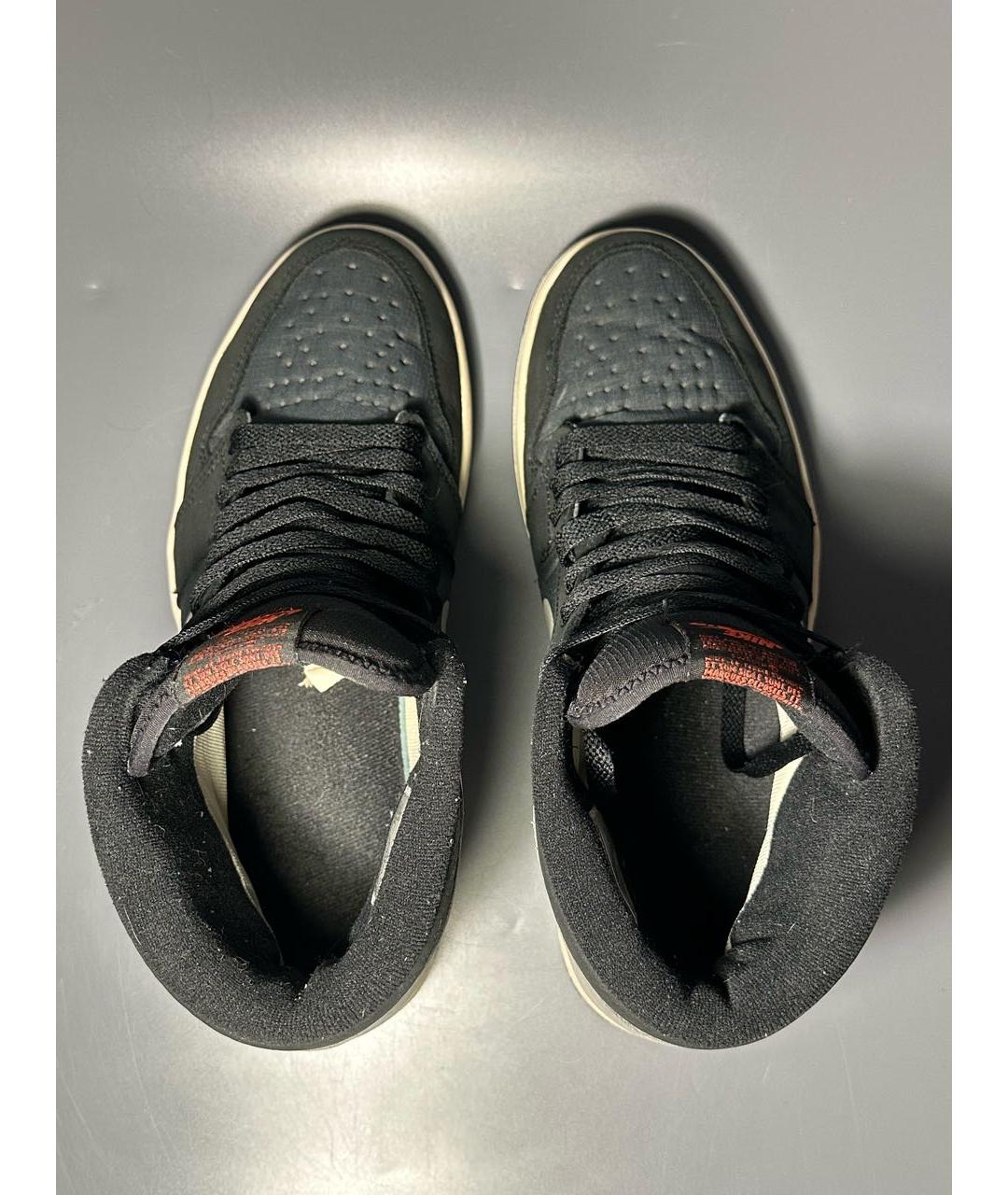 JORDAN Мульти нубуковые высокие кроссовки / кеды, фото 3