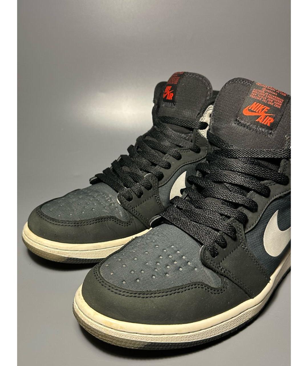 JORDAN Мульти нубуковые высокие кроссовки / кеды, фото 7