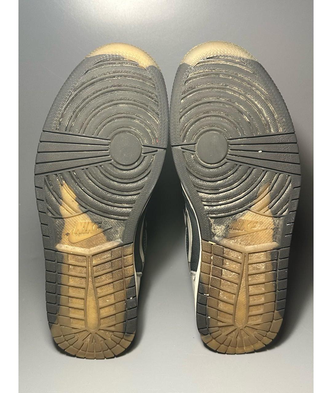 JORDAN Мульти нубуковые высокие кроссовки / кеды, фото 8