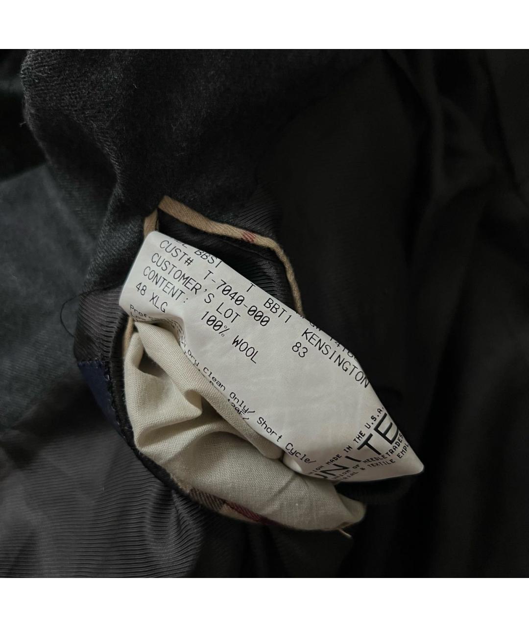 BURBERRY Серый классический костюм, фото 5