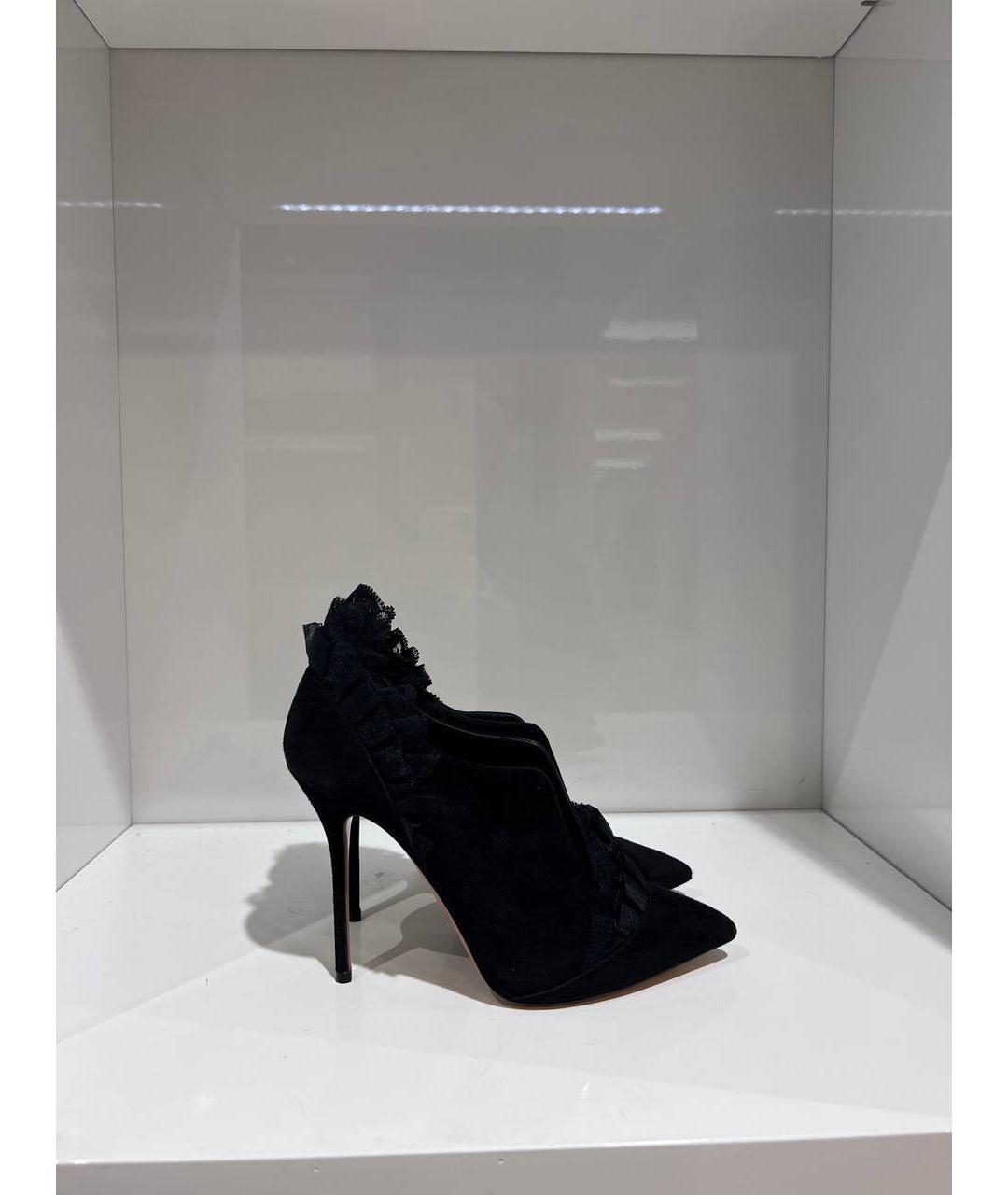 CASADEI Черные замшевые туфли, фото 3