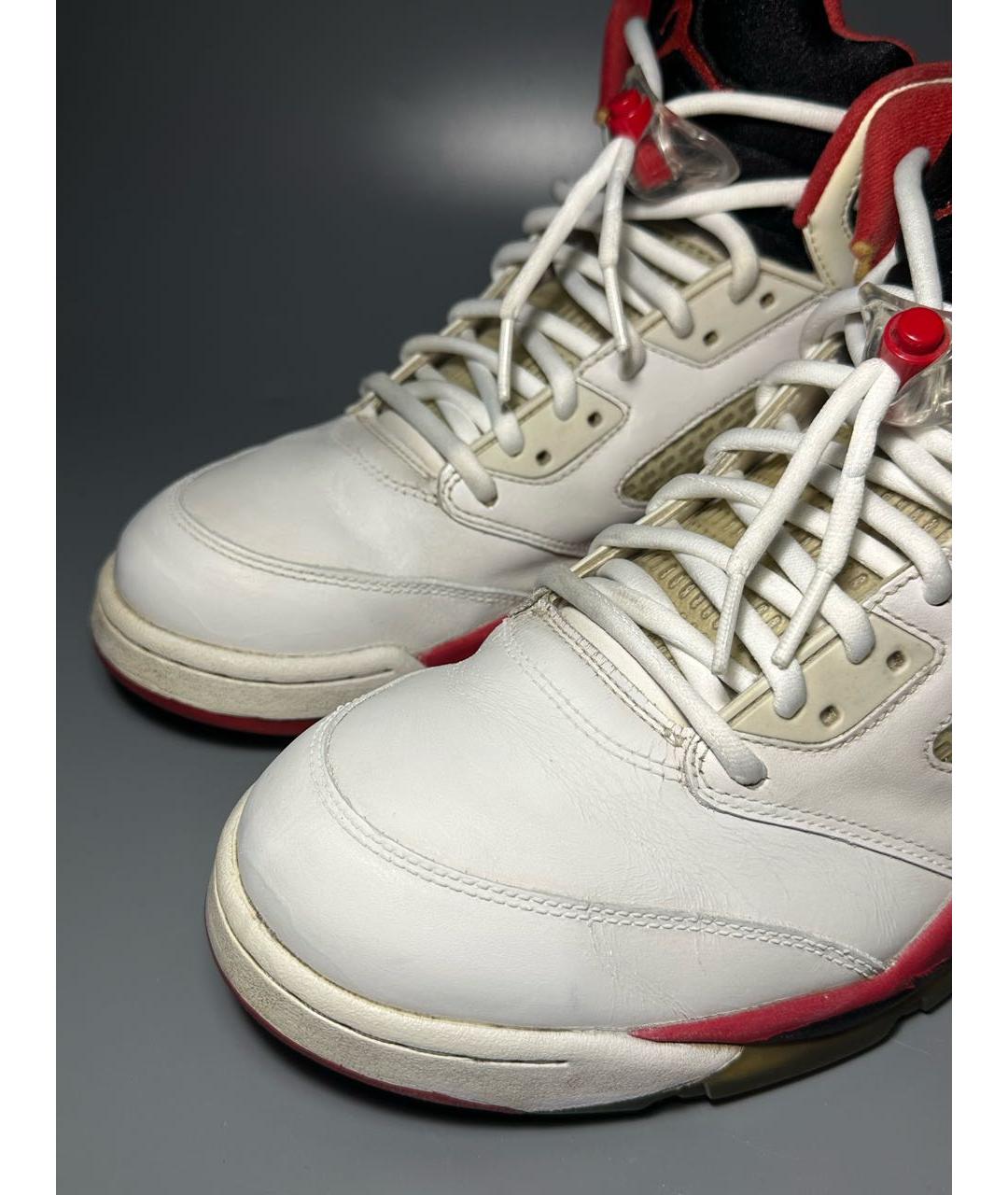 JORDAN Мульти кожаные высокие кроссовки / кеды, фото 7