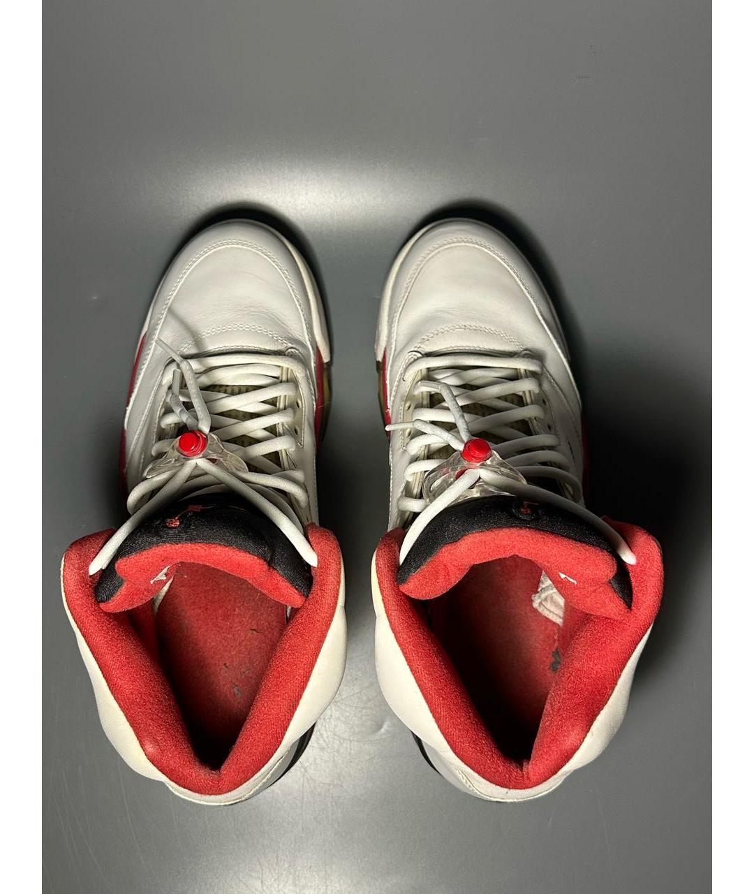 JORDAN Мульти кожаные высокие кроссовки / кеды, фото 3