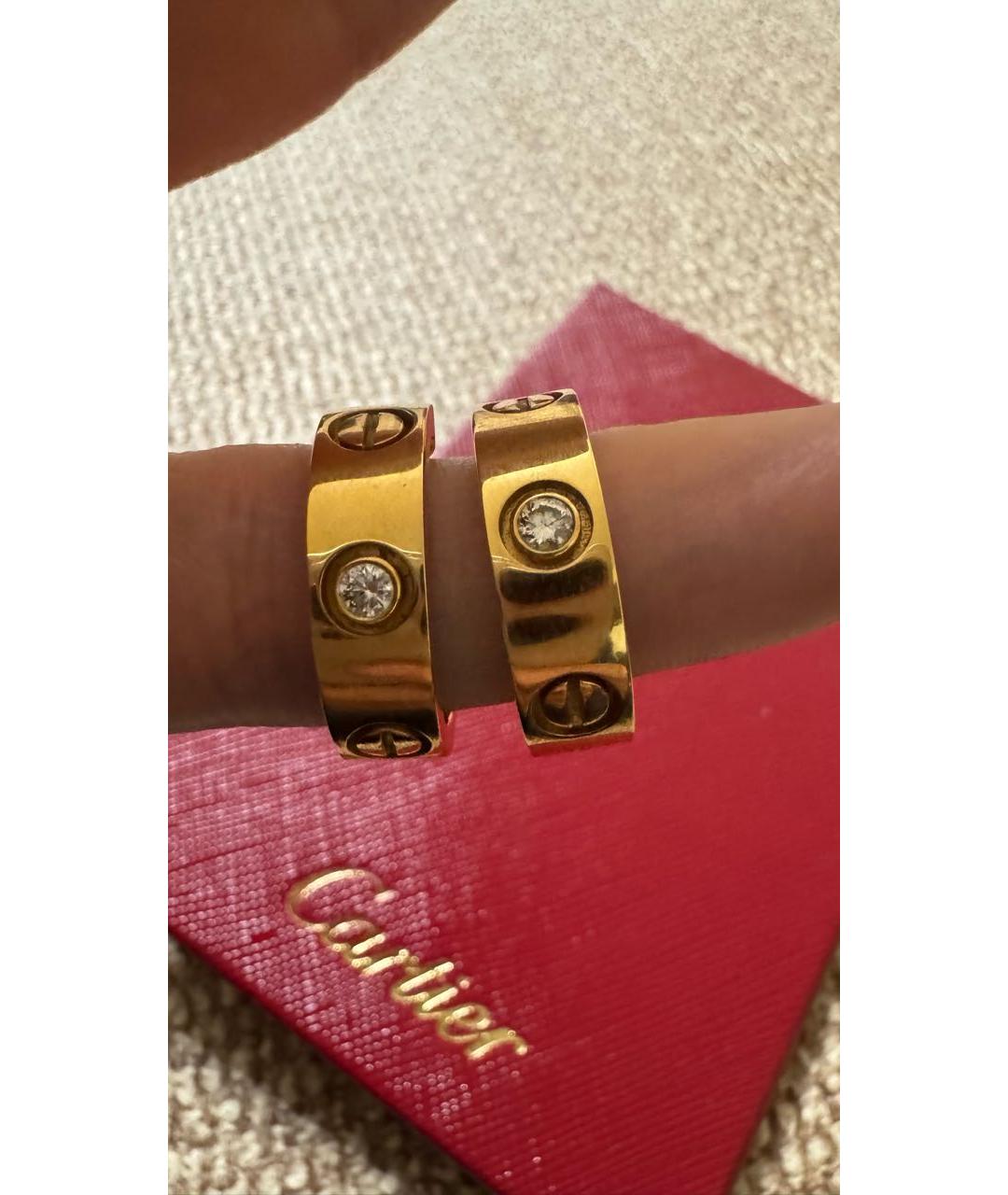 CARTIER Золотые серьги из желтого золота, фото 6