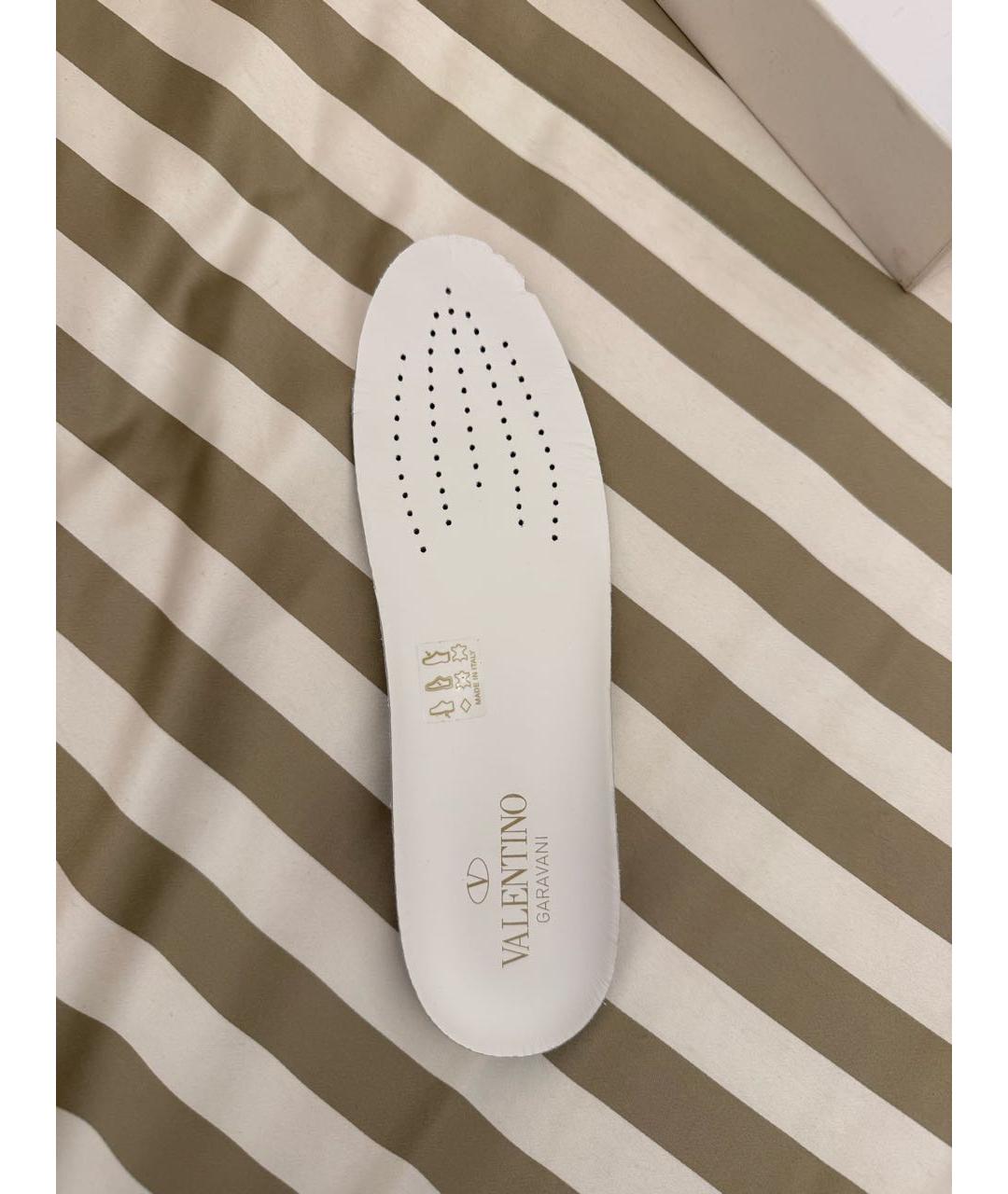 VALENTINO Белые кожаные кеды, фото 8