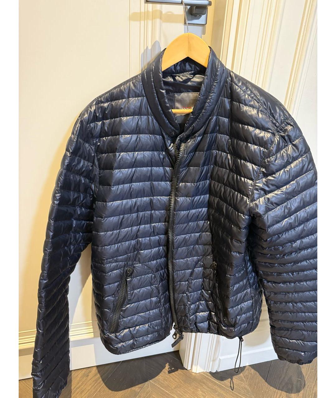 DUVETICA Темно-синий пуховик, фото 5