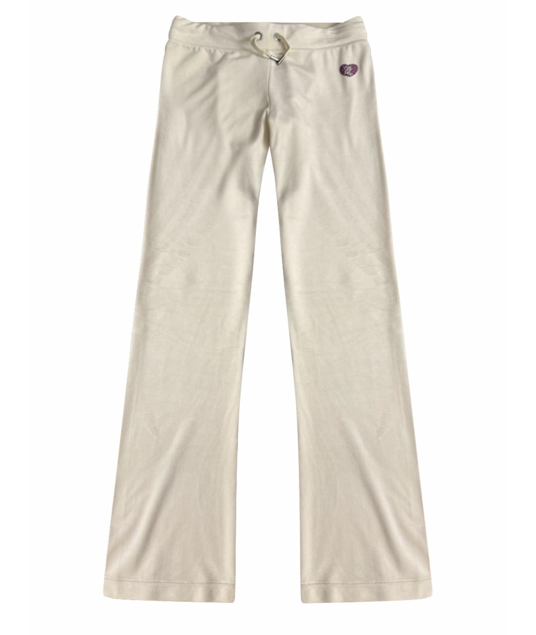 JUICY COUTURE Бежевые спортивные брюки и шорты, фото 1