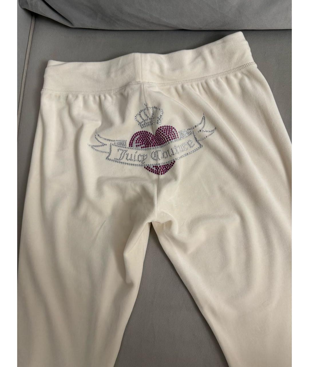 JUICY COUTURE Бежевые спортивные брюки и шорты, фото 4